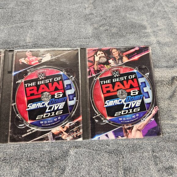 2016 The Best of RAW & Smack Down Live 3 Disc Set DVD Wresting  WWE - Picture 6 of 10